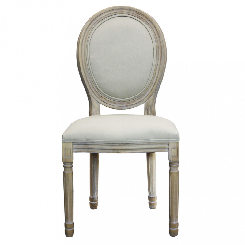 Set di 2 SEDIE CONSTANCE IN TESSUTO