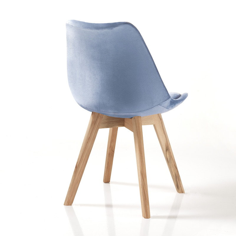 Sedia Kiki Soft Light Blue 65 X 47 X 50 Cm