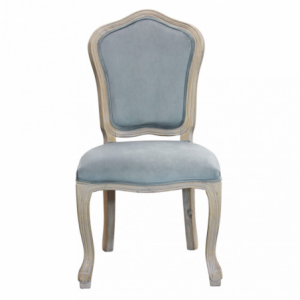 Zoom Set di 2 SEDIE CHARLENE IN VELLUTO GRIGIO