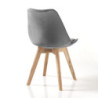 Sedia Kiki Soft Grey 65 X 47 X 50 Cm