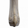 Set 2 poltrone Coreen tessuto grigio imbottite eleganti moderne