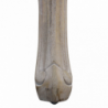Set 2 poltrone Coreen velluto grigio design classico elegante
