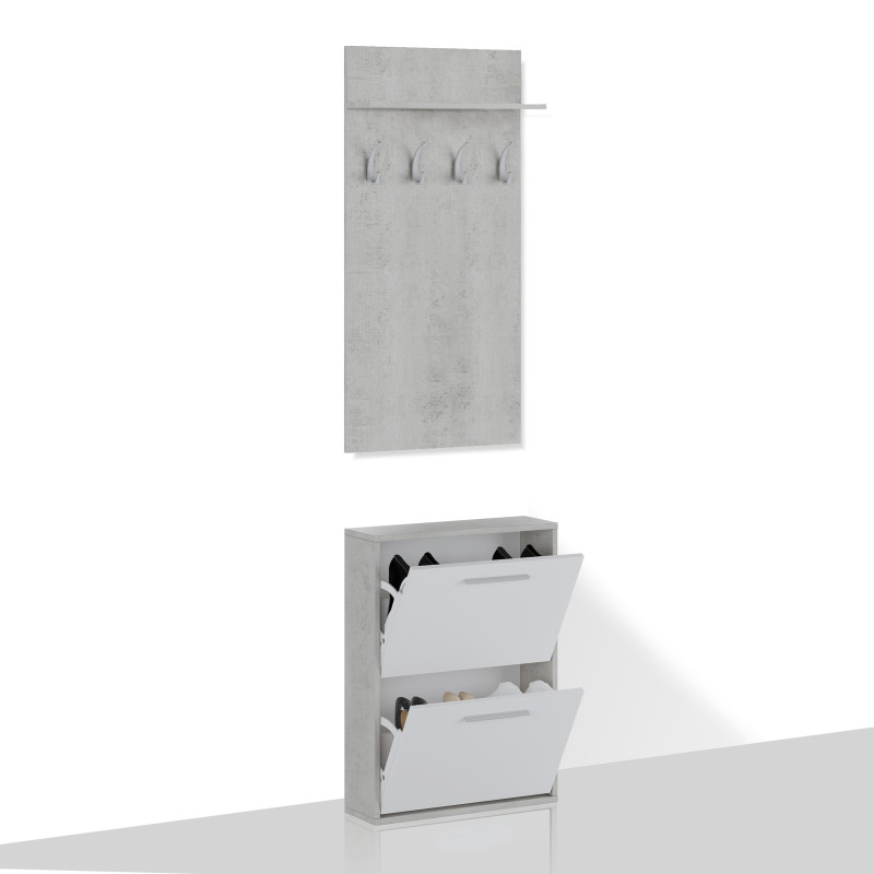 Ingresso / Scarpiera Kate Cement 79 X 40 H10 Cm