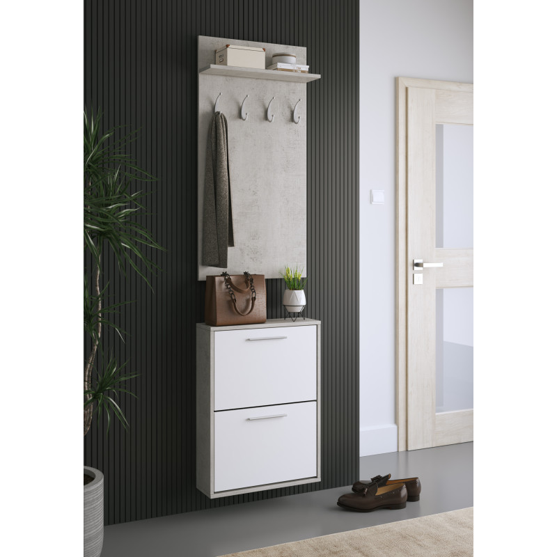 Ingresso / Scarpiera Kate Cement 79 X 40 H10 Cm