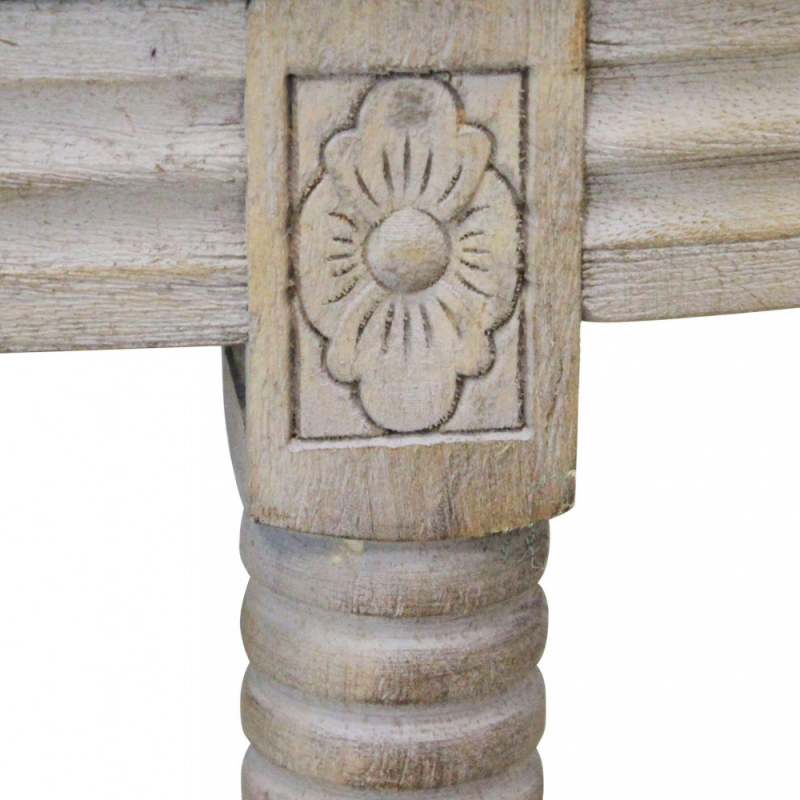 Set 2 panche Margi in velluto taupe moderne per soggiorno