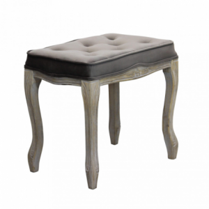 Set di 2 SGABELLI MARLY IN VELLUTO TAUPE