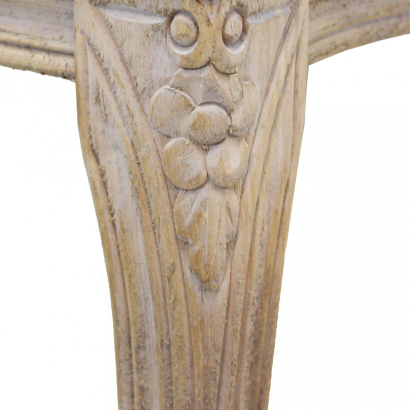 Set 2 panche Misty in ecopelle vintage grigio moderne soggiorno