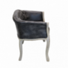 Divano Coleman in ecopelle vintage grigio moderno soggiorno