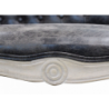 Divano Coleman in ecopelle vintage grigio moderno soggiorno