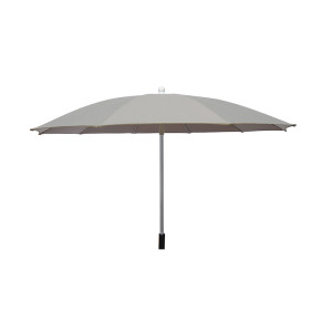 Set 5 ombrelloni Olefin 250/10 fusto alluminio Made in Italy Moia