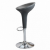 Set 2 sgabelli Jago grigi moderni regolabili per cucina e bar