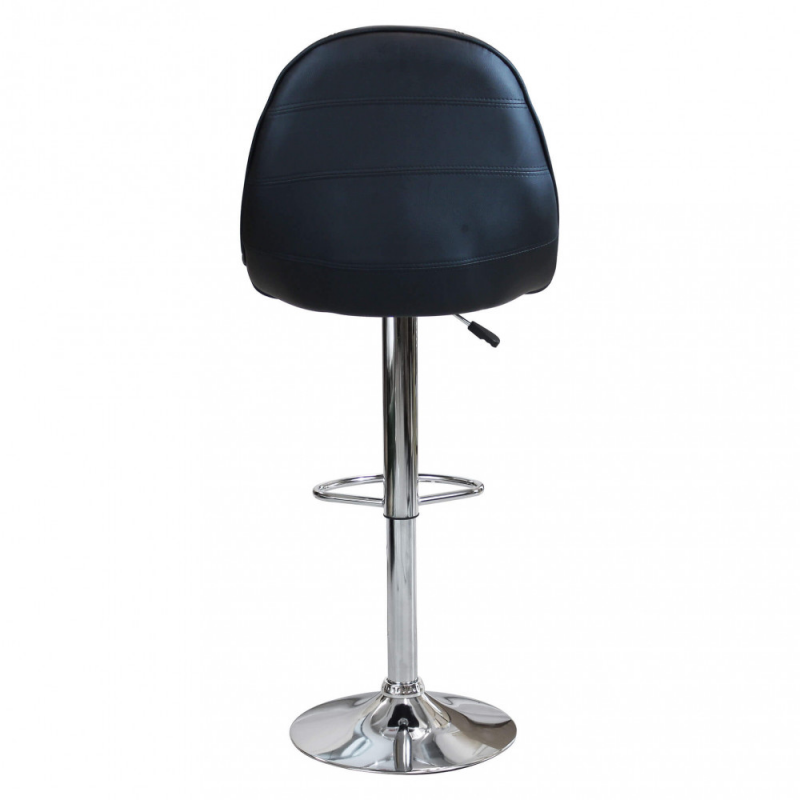 Set 2 sgabelli Flynn in metallo e legno per cucina e bar