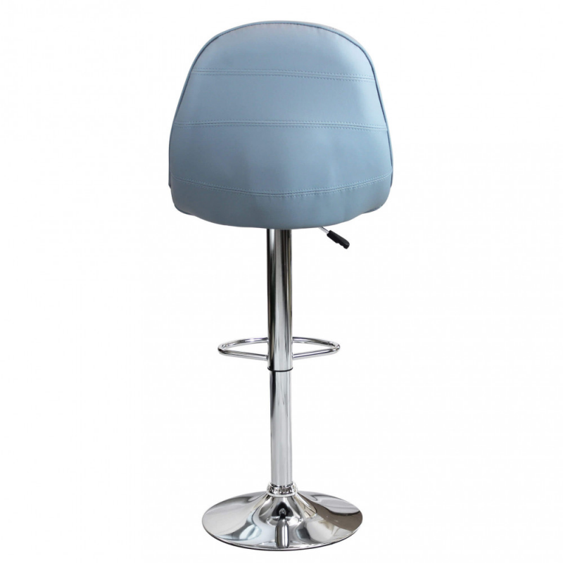 Set 2 sgabelli Flynn in metallo e legno per cucina e bar