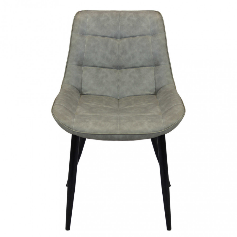 Set 4 poltrone Winona in ecopelle moderne per soggiorno e sala