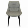 Set 4 poltrone Winona in ecopelle moderne per soggiorno e sala