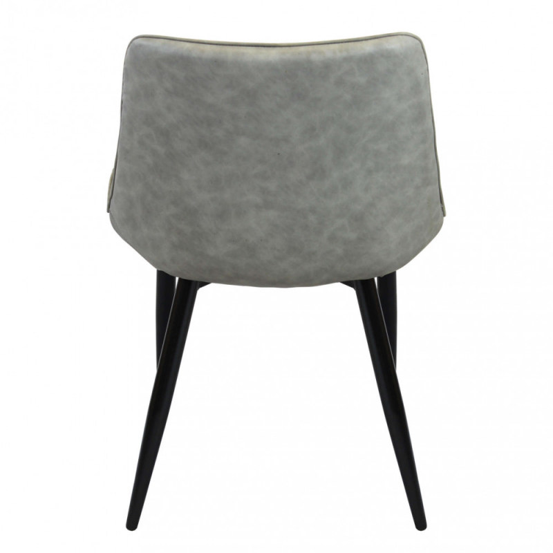 Set 4 poltrone Winona in ecopelle moderne per soggiorno e sala
