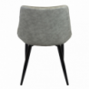 Set 4 poltrone Winona in ecopelle moderne per soggiorno e sala