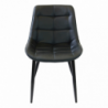 Set 4 poltrone Winona in ecopelle moderne per soggiorno e sala