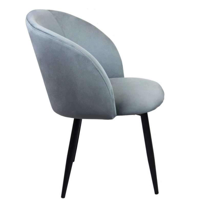 Set 2 poltrone Yasmina in velluto classiche per soggiorno elegante
