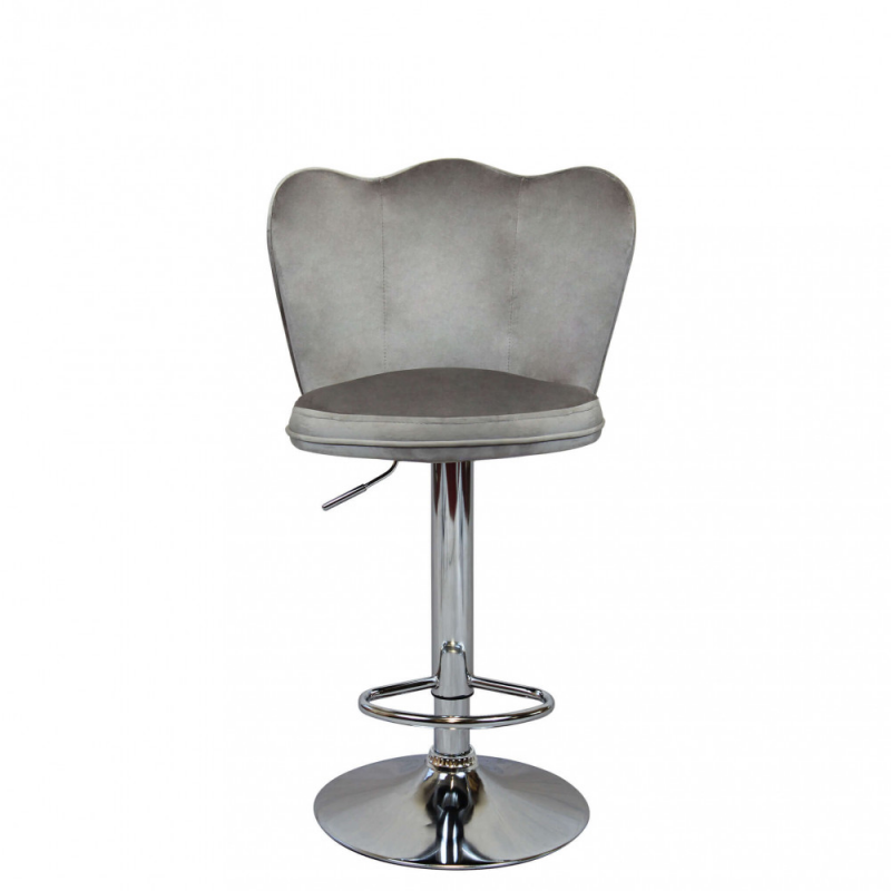 Set 2 sgabelli Eric in velluto moderni per cucina e soggiorno