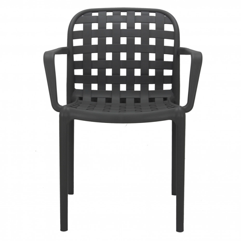 Set 4 poltrone Sharon moderne imbottite per soggiorno e cucina