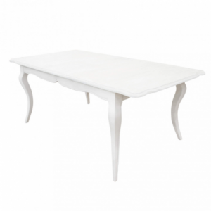 Tavolo Cross allungabile 160-200x100 bianco moderno per casa