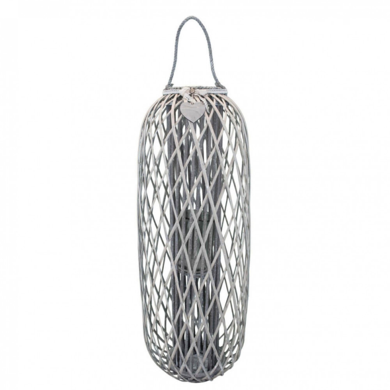 Lanterna Alexane decorativa moderna per tavolo e giardino