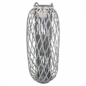 Lanterna Bernadette decorativa moderna per tavolo e giardino