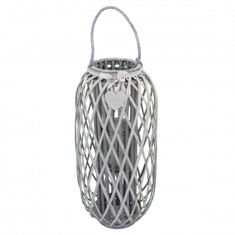 Lanterna Caroline decorativa moderna per tavolo e giardino