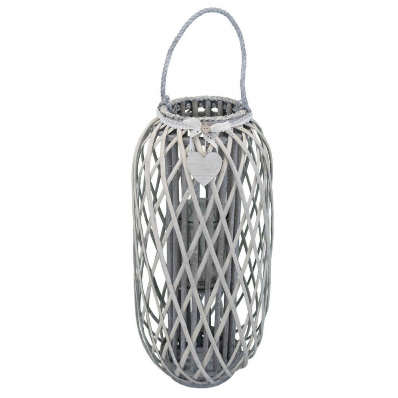 Lanterna Caroline decorativa moderna per tavolo e giardino