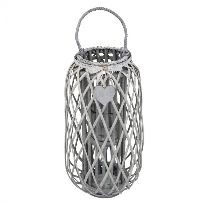 Lanterna Floriane decorativa moderna per tavolo e giardino