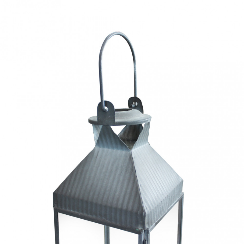 Lanterna Harmony piccola metallo elegante per casa e giardino