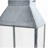 Lanterna Kassy grande metallo elegante per casa e giardino