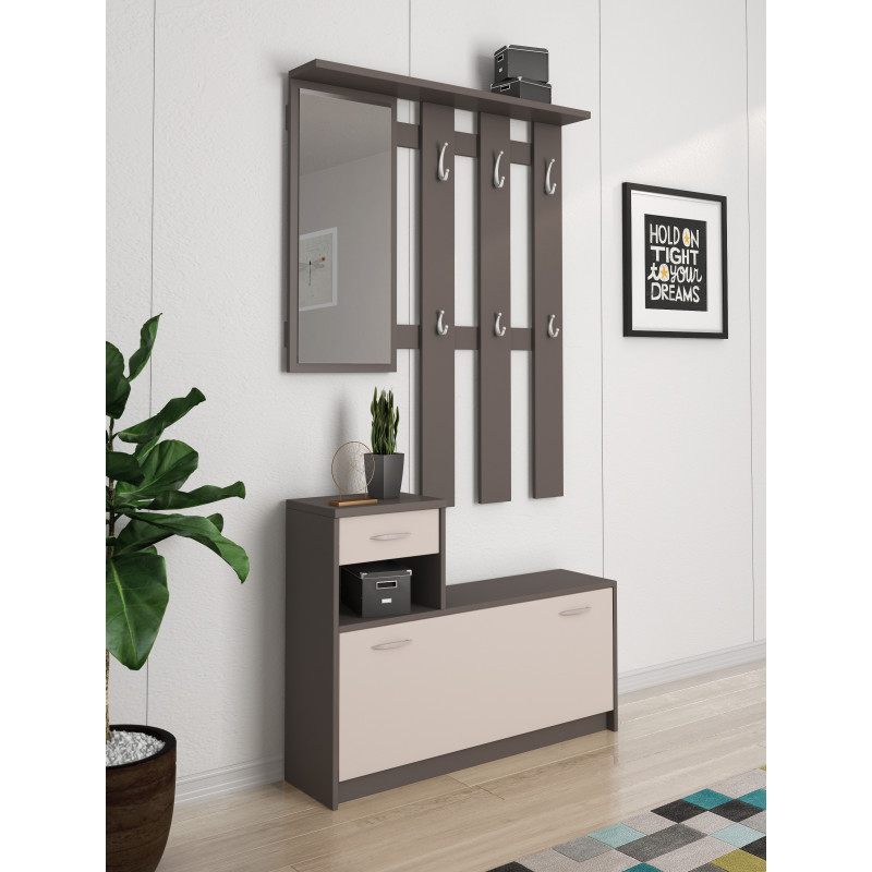 Ingresso Ken Grey 40 X 116 H.15 Cm