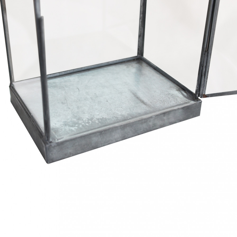 Lanterna Kassy piccola metallo elegante per casa e giardino