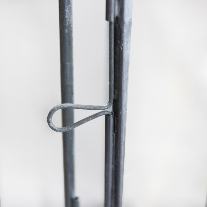 Lanterna Kassy piccola metallo elegante per casa e giardino