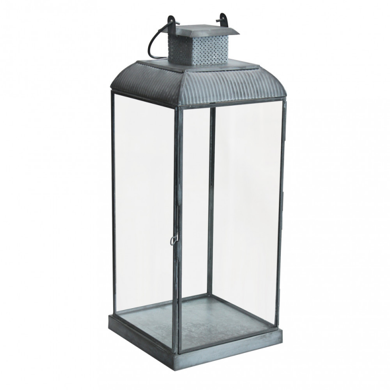 Lanterna Kylie piccola metallo elegante per casa e giardino