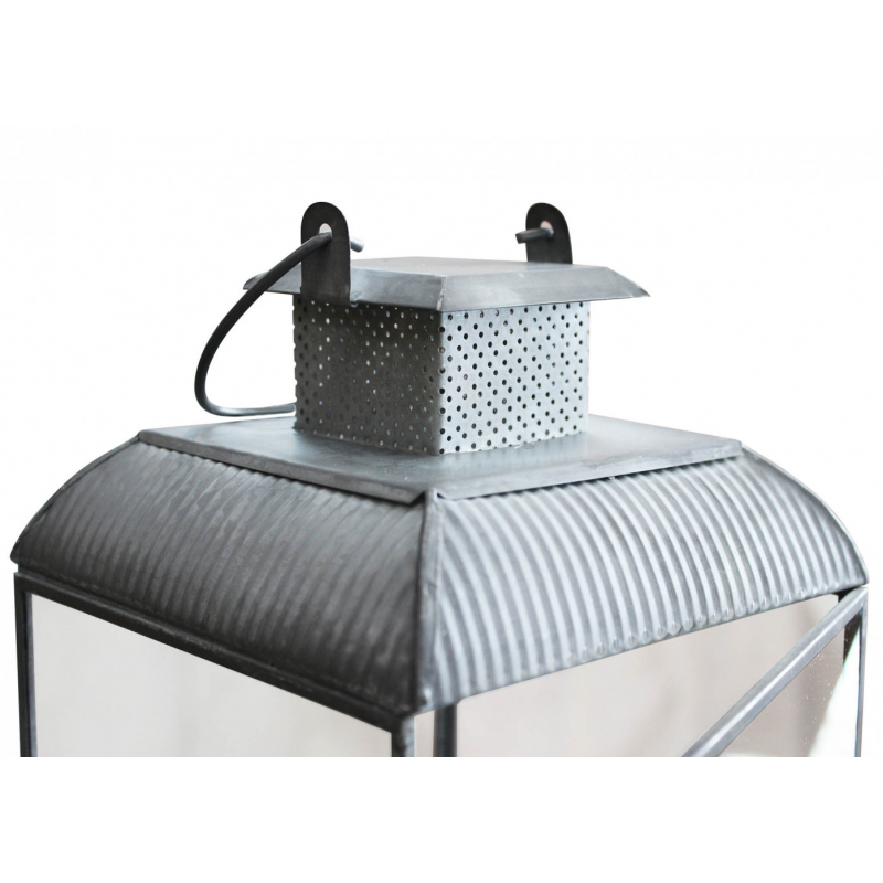Lanterna Kylie piccola metallo elegante per casa e giardino