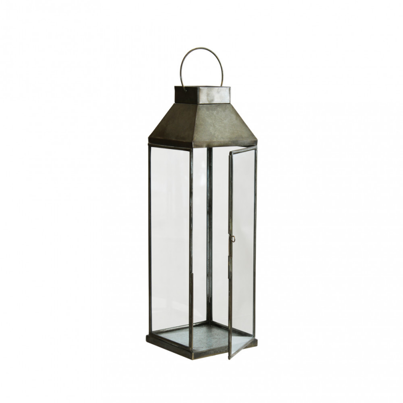 Lanterna Lillian piccola metallo elegante per casa e giardino