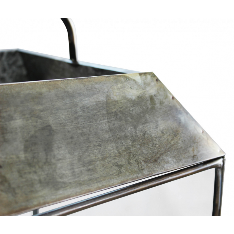 Lanterna Keisha grande metallo elegante per casa e giardino