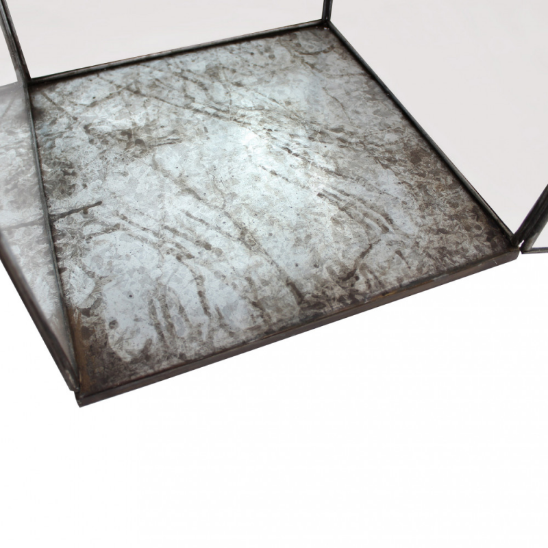 Lanterna Keisha grande metallo elegante per casa e giardino