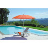 Set 5 ombrelloni Olefin 250/10 fusto alluminio Made in Italy Moia