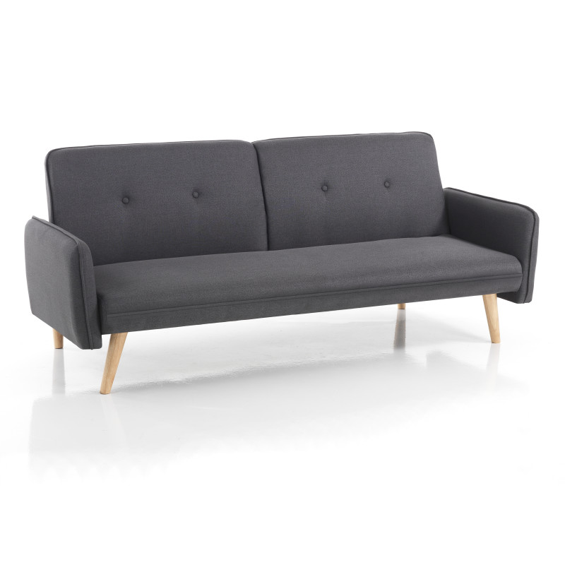 Divano letto Dede Tomasucci grigio clic clac L190×P90×H80 cm — levanteshop.it