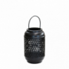 Lanterna Karen piccola metallo elegante per casa e giardino