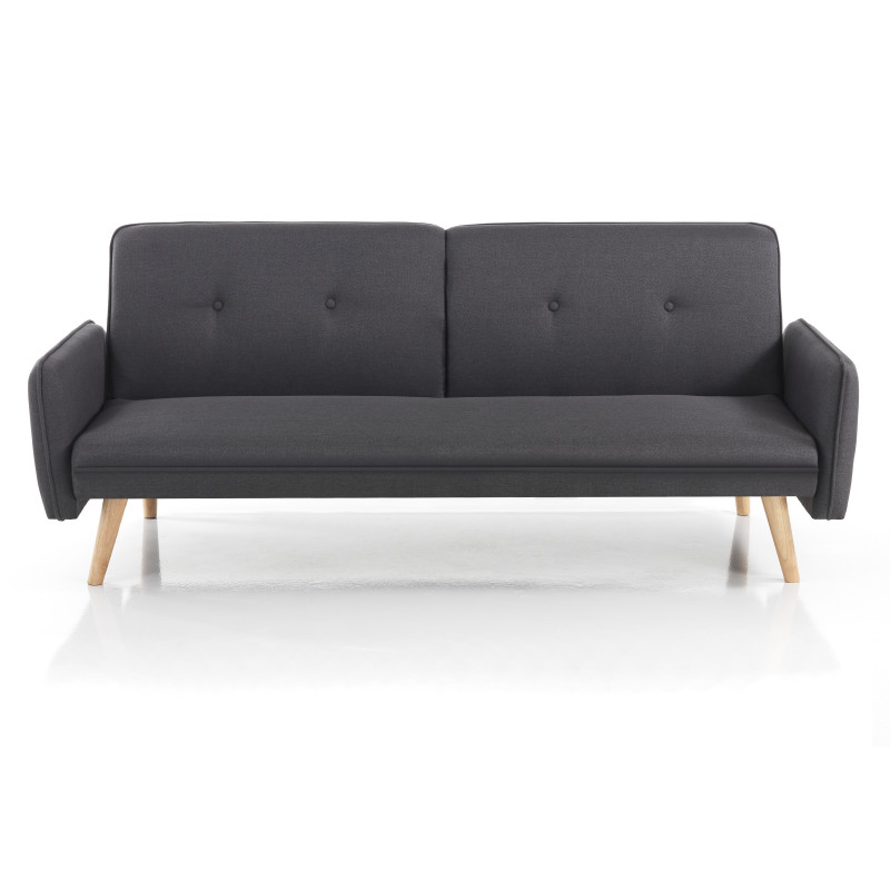 Divano letto Dede Tomasucci grigio clic clac L190×P90×H80 cm — levanteshop.it