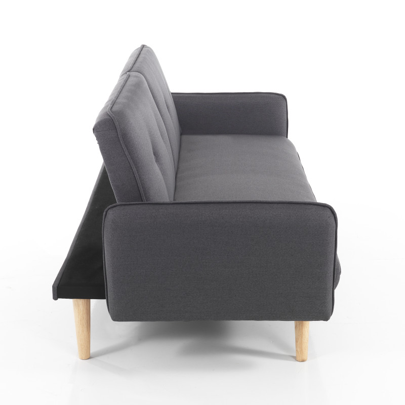 Divano letto Dede Tomasucci grigio clic clac L190×P90×H80 cm — levanteshop.it