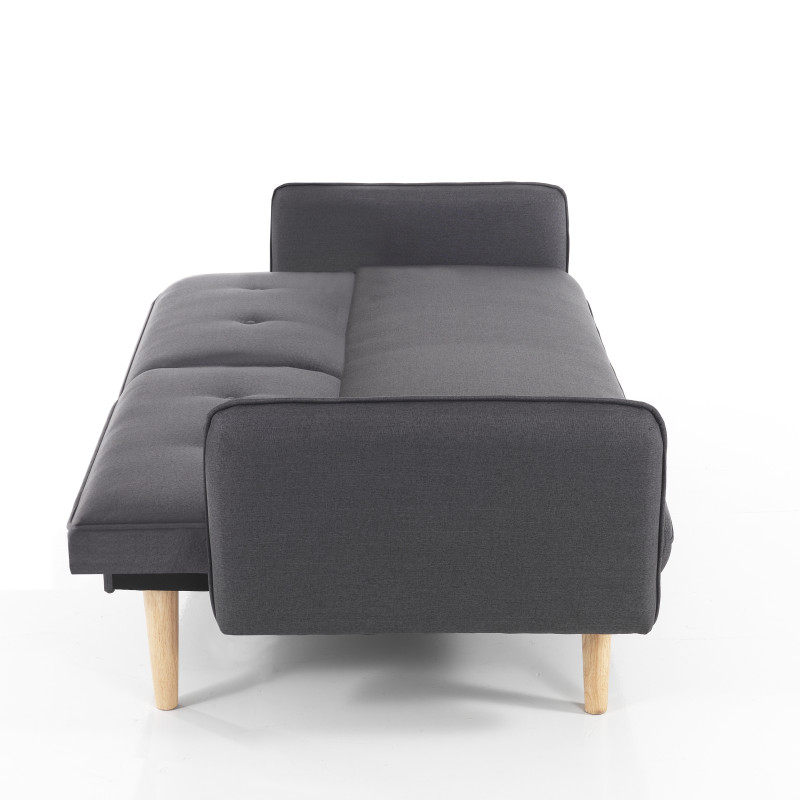 Divano letto Dede Tomasucci grigio clic clac L190×P90×H80 cm — levanteshop.it