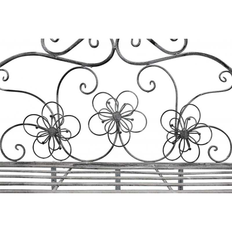 SCAFFALE FLORIANCE 4 PIANI BIANCO OSSIDATO