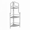 SCAFFALE ROSALIE 3 PIANI BIANCO OSSIDATO