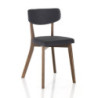 Sedia Varm Evolution Dark Wood 86 X 67 X 12,5 Cm